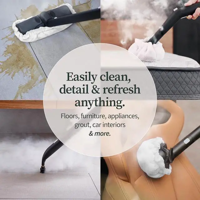 Alt view image 4 of 7 - Dupray Neat Steam Cleaner Powerful Multipurpose Portable Steamer for Floors, Cars, Tiles Grout Cleaning Chemical Free