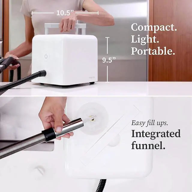 Alt view image 6 of 7 - Dupray Neat Steam Cleaner Powerful Multipurpose Portable Steamer for Floors, Cars, Tiles Grout Cleaning Chemical Free