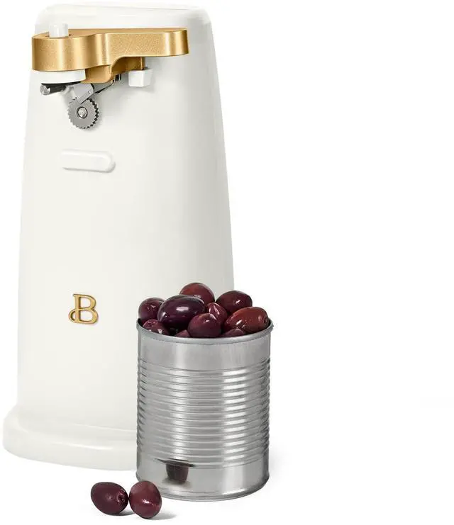 Alt view image 2 of 7 - Beautiful Easy-Prep Electric Can Opener, White Icing by Drew Barrymore