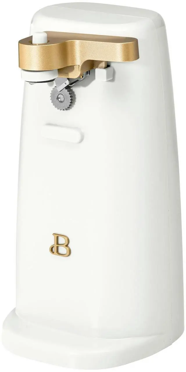 Main image of Beautiful Easy-Prep Electric Can Opener, White Icing by Drew Barrymore