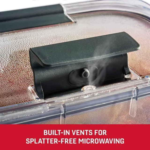 Alt view image 4 of 7 - Rubbermaid Brilliance 10-Piece Set, Leak-Proof and Clear Food Storage Containers