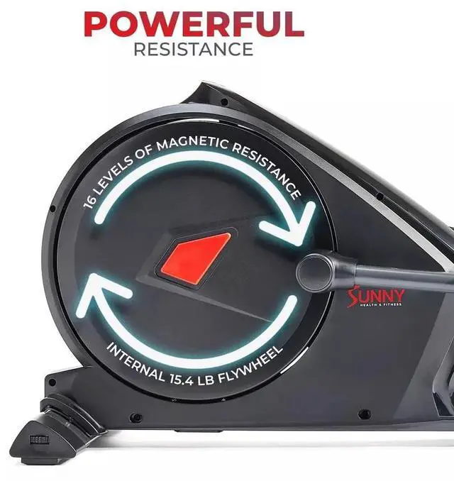 Alt view image 6 of 7 - Sunny Health & Fitness Premium Elliptical Exercise Machine Smart Trainer expert trainers on the Sunny Health & Fitness Sunny Fit APP