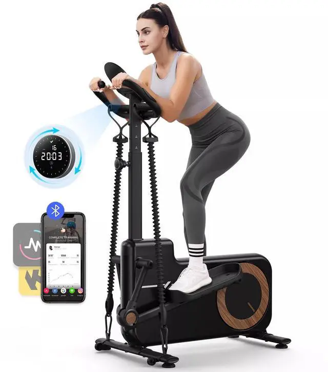 Main image of MERACH Hyper-Quiet Magnetic Elliptical Machine Driving System 16 Levels For home