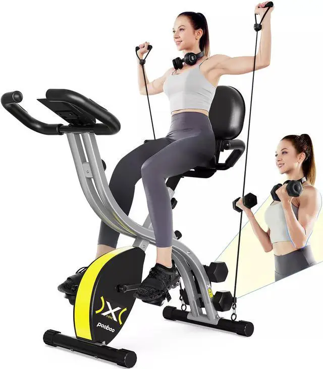 Main image of Indoor Exercise Bike Stationary Bike Cycling Bicycle Cardio Fitness Workout Bike