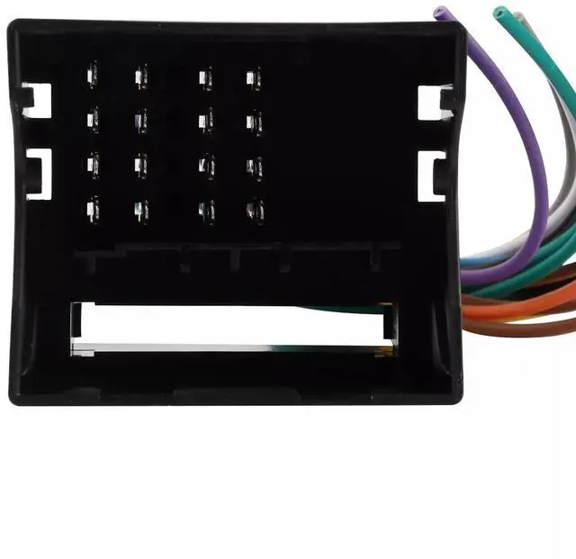 Alt view image 7 of 7 - For BMW VW Aftermarket Car CD Radio Wire Harness+ Plug Antenna Adaptor Connector