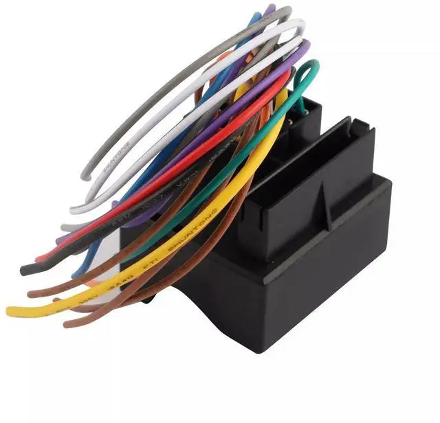 Alt view image 3 of 7 - For BMW VW Aftermarket Car CD Radio Wire Harness+ Plug Antenna Adaptor Connector