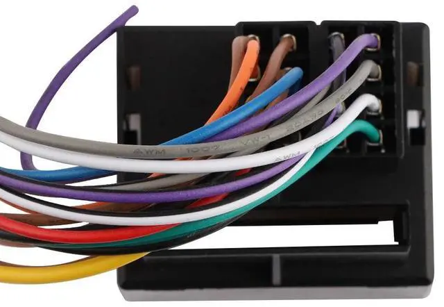 Alt view image 5 of 7 - For BMW VW Aftermarket Car CD Radio Wire Harness+ Plug Antenna Adaptor Connector