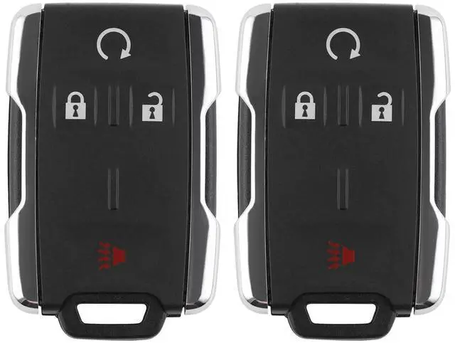 Alt view image 4 of 7 - 2x For 2014 2015 2016 2017 2018 Chevy Silverado 1500 Colorado Car Remote Key Fob