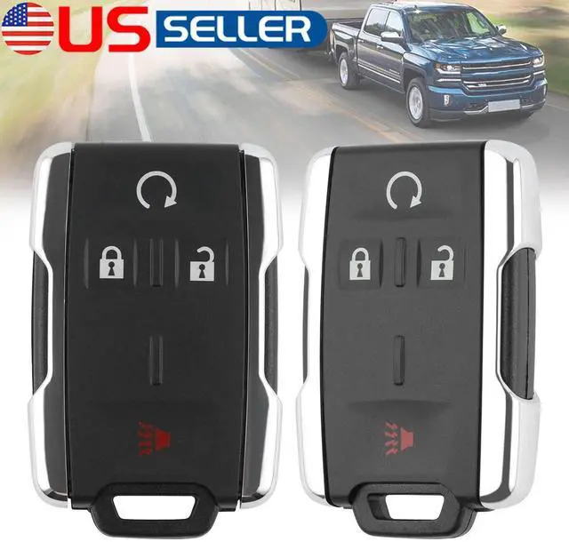 Main image of 2x For 2014 2015 2016 2017 2018 Chevy Silverado 1500 Colorado Car Remote Key Fob