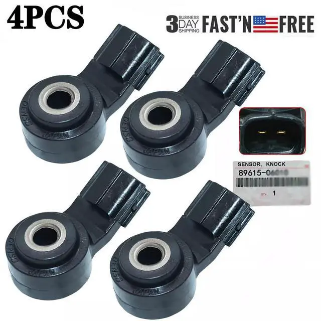 Main image of 4PCS OEM 89615-20090 Engine Knock Sensor for Toyota Lexus Scion 89615-06010