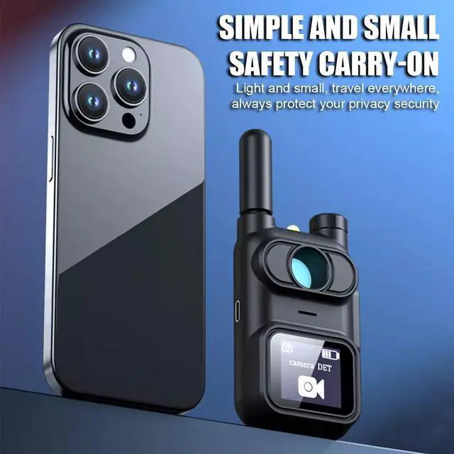 Alt view image 3 of 7 - Mini Anti-spy Hidden Camera Detector Prevent Monitoring Finder Signal Hotel Room