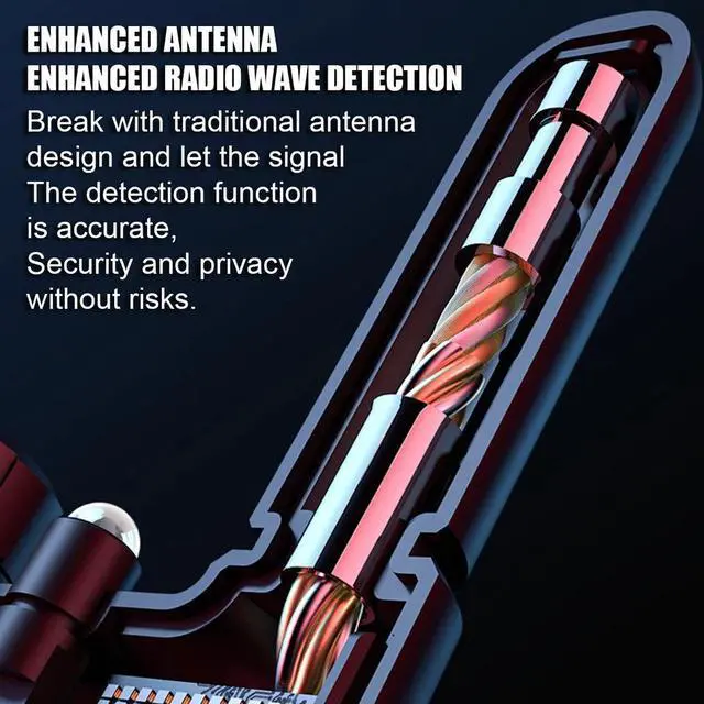 Alt view image 6 of 7 - Mini Anti-spy Hidden Camera Detector Prevent Monitoring Finder Signal Hotel Room