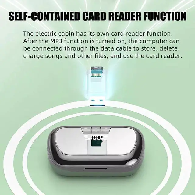 Alt view image 5 of 7 - TWS Bluetooth 5.3 Earbuds MP3 In-ear Headset Wireless Sport Headphones Earphones