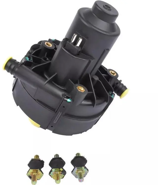 Alt view image 6 of 7 - For Mercedes-Benz C300 E350 SLK300 Secondary Air Injection Smog Pump 0001405185
