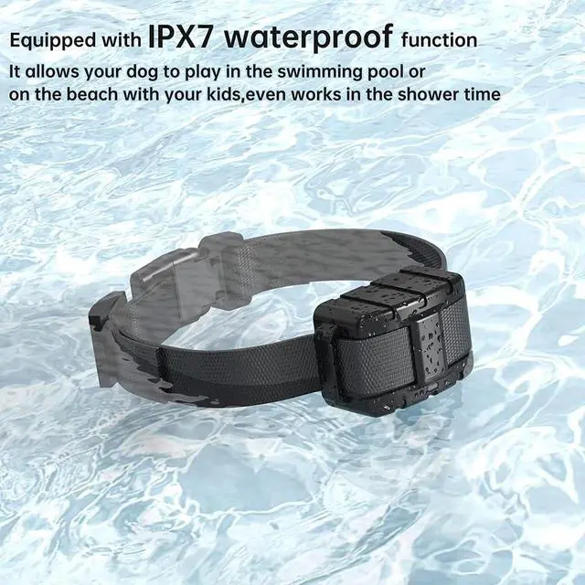 Alt view image 3 of 7 - Dog Puppy Training Collar Shock Vibration Rechargeable Remote Control 875Yard US
