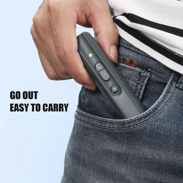 Alt view image 4 of 7 - Handheld Ultrasonic Dogs Anti Barking Device Stop Dog Bark Anti-Bark Device 16ft