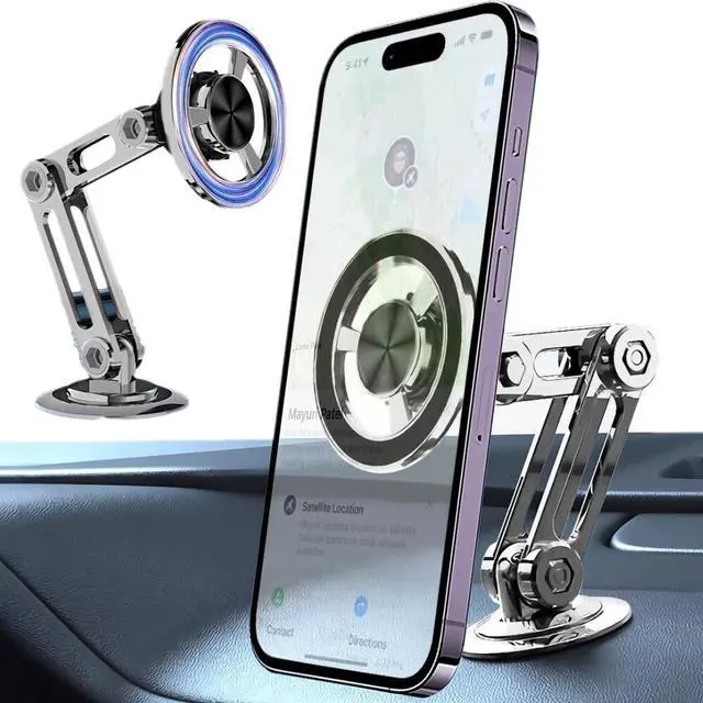 Main image of Universal 360° Pro Magnetic Car Phone Holder Mount Strong Magnet Suction Stand