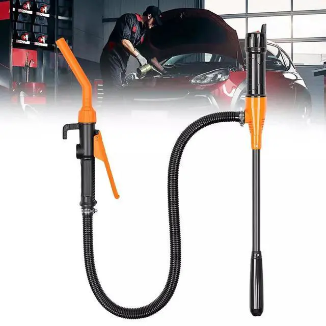 Alt view image 4 of 7 - Portable Powered Battery Liquid Transfer Pump 2.4 GPM for Gasoline Diesel Fuel