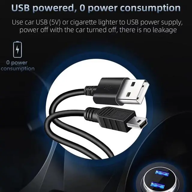 Alt view image 6 of 7 - 4" Screen Dash Cam 1080P Dual Lens Car DVR Recorder Front and Rear Camera
