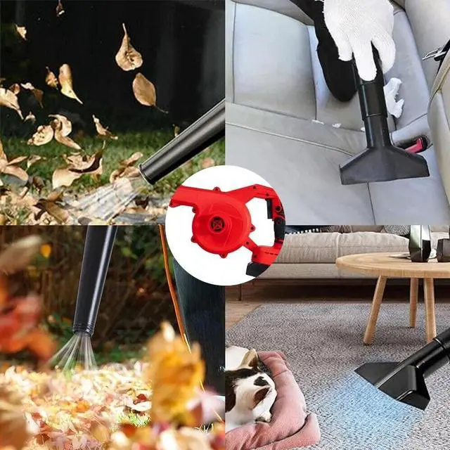 Alt view image 3 of 7 - Cordless Leaf Blower Vacuum Handheld Electric Leaf Blower With 2 Battery US