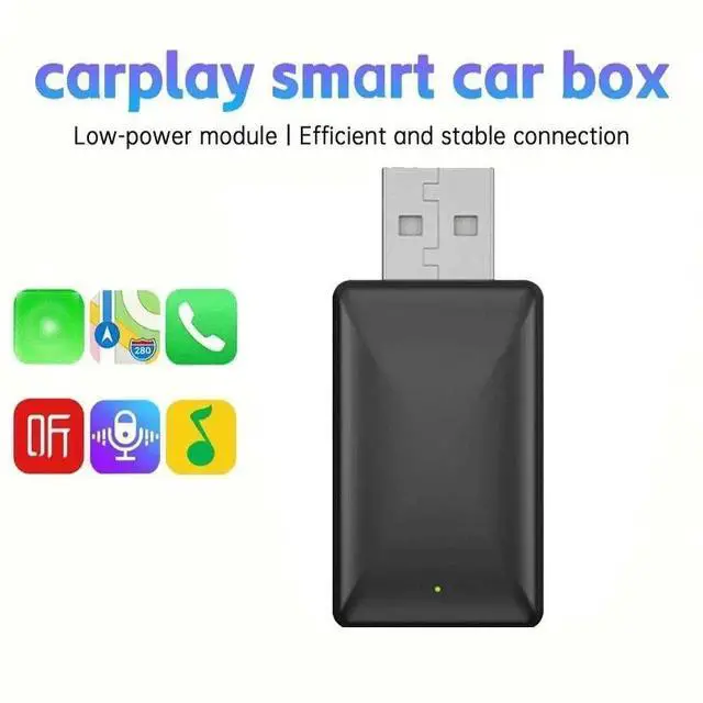 Alt view image 5 of 7 - 5GHz Wireless CarPlay Adapter For iPhone Apple Wireless Carplay Dongle,Plug Play