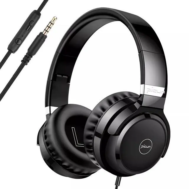 Main image of Wired Over-Ear Headphone 3.5mm Foldable Music Earphone for Smartphone Computers