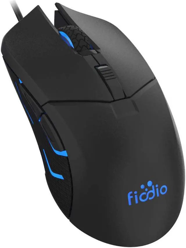 Main image of Wired Gaming Mouse, 5500 DPI, Breathing Light, Ergonomic Game USB Computer Mice RGB Gamer Desktop Laptop PC Gaming Mouse, 7 Colors RGB Lighting, 6 Buttons for Windows 7/8 / 10, Black