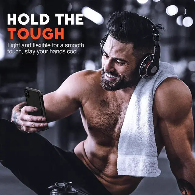 Alt view image 6 of 7 - NTG [1st Generation Designed for iPhone XR Case, Heavy-Duty Tough Rugged Lightweight Slim Shockproof Protective Case for iPhone XR 6.1 inch, Black