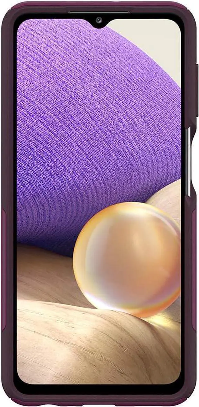 Alt view image 2 of 3 - Galaxy A32 5G Commuter Series Lite Case - Violet Way Slim & Tough Pocket-Friendly with Open Access to Ports and Speakers (no Port Covers)