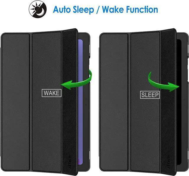Alt view image 4 of 7 - Case for  Galaxy Tab A7 10.4-Inch 2020 (SM-T500/T505/T507) NOT for Galaxy Tab A7 Lite 8.7-Inch 2021 (Black)