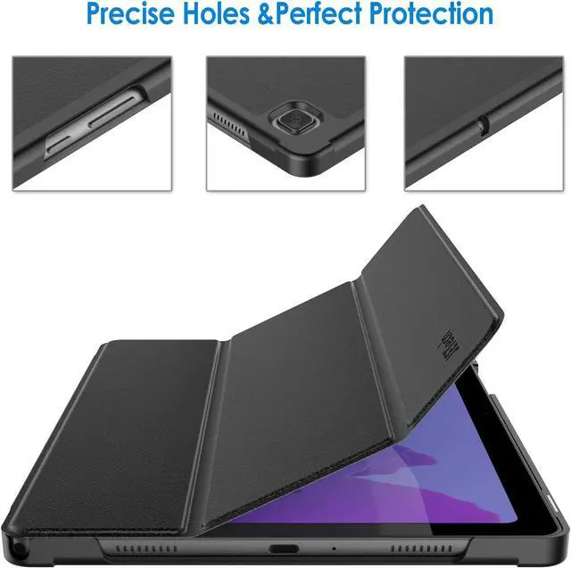 Alt view image 5 of 7 - Case for  Galaxy Tab A7 10.4-Inch 2020 (SM-T500/T505/T507) NOT for Galaxy Tab A7 Lite 8.7-Inch 2021 (Black)