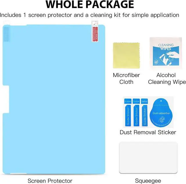 Alt view image 7 of 7 - Matte Screen Protector for  Surface Pro 7 Plus/Pro 7/Pro 6/Pro 5/Pro 4/Pro LTE Tablet Anti Reflection PET Film Write Draw and Sketch with Surface Pen Like on Paper Clear