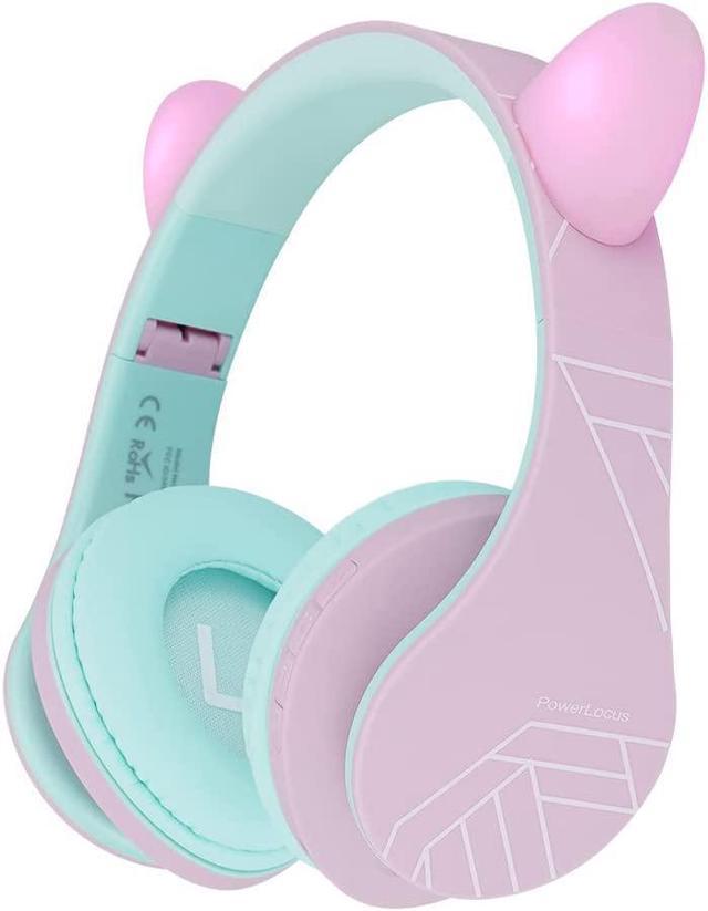 PowerLocus Kids Headphones Over Ear Bluetooth Wireless Headphones