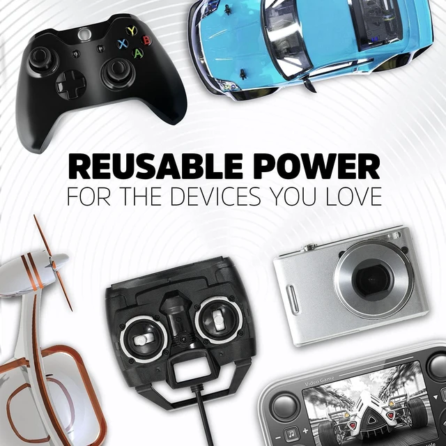 Alt view image 7 of 7 - Energizer Power Plus Rechargeable AAA Batteries, 800mAh Triple A Batteries (Pack of 2)