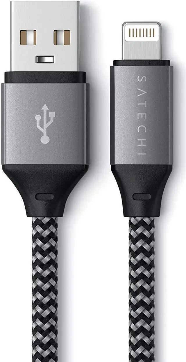 Alt view image 2 of 6 - USB-A to Lightning Charging Cable  MFi Certified  for iPhone 14 Pro/14/14 Plus iPhone 13 Pro Max/13 Pro/13 Mini/13 12 Pro Max/12 Pro/12 Mini/12 11 Pro Max/11 Pro/11 XS Max/XS/XR/X