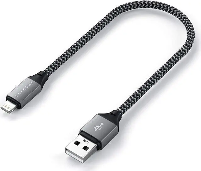 Alt view image 3 of 6 - USB-A to Lightning Charging Cable  MFi Certified  for iPhone 14 Pro/14/14 Plus iPhone 13 Pro Max/13 Pro/13 Mini/13 12 Pro Max/12 Pro/12 Mini/12 11 Pro Max/11 Pro/11 XS Max/XS/XR/X