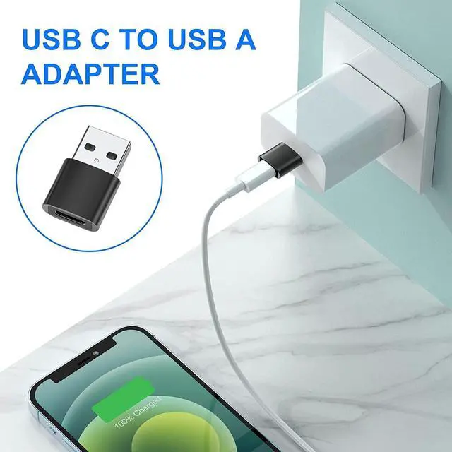 Alt view image 5 of 7 - USB C to USB Adapter,Type C to USB Adapter [8 Pack] 3.0 USB Type C Male to USB Female, USB C Female to USB Male Adapter OTG Converter for Desktop, Laptops, Projector, Chargers