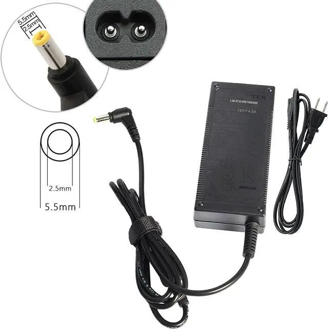 Alt view image 4 of 6 - Charger for Panasonic Toughbook CF-18 CF-29 CF-30 CF-50 CF-51 CF-73