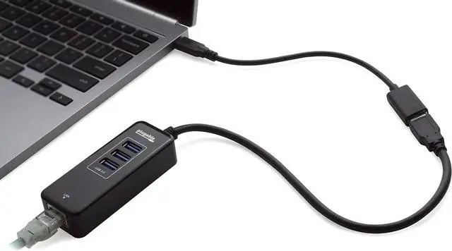 Alt view image 2 of 5 - USB C to USB Adapter Cable with Driverless Technology Enables Connection of USB Type C Laptop Tablet or Phone to a USB 3.0 Device (8 inch / 20 cm)