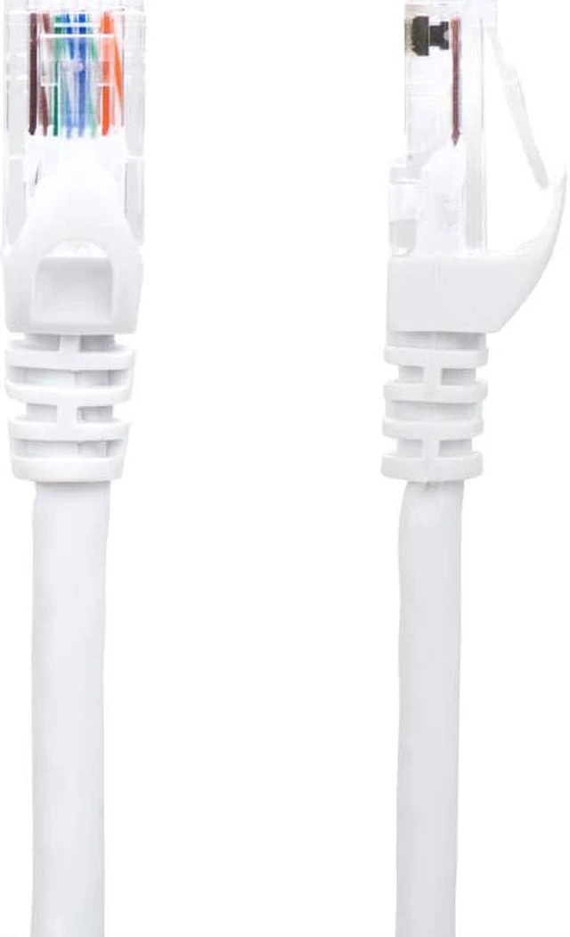 Alt view image 3 of 7 - PrimeCables Cat6 Ethernet Cable 75ft Internet Cable RJ45 Patch Cable Ethernet Bare Copper Network 550MHz UTP - White
