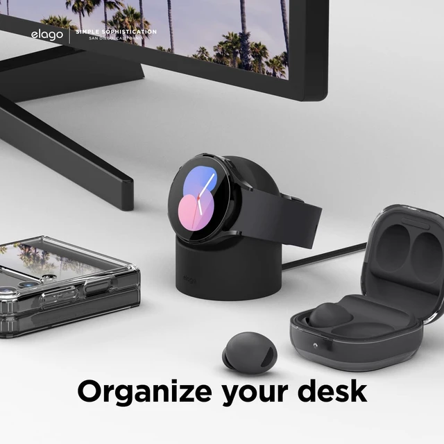 Alt view image 6 of 7 - GW2 Charging Stand for Galaxy Watch