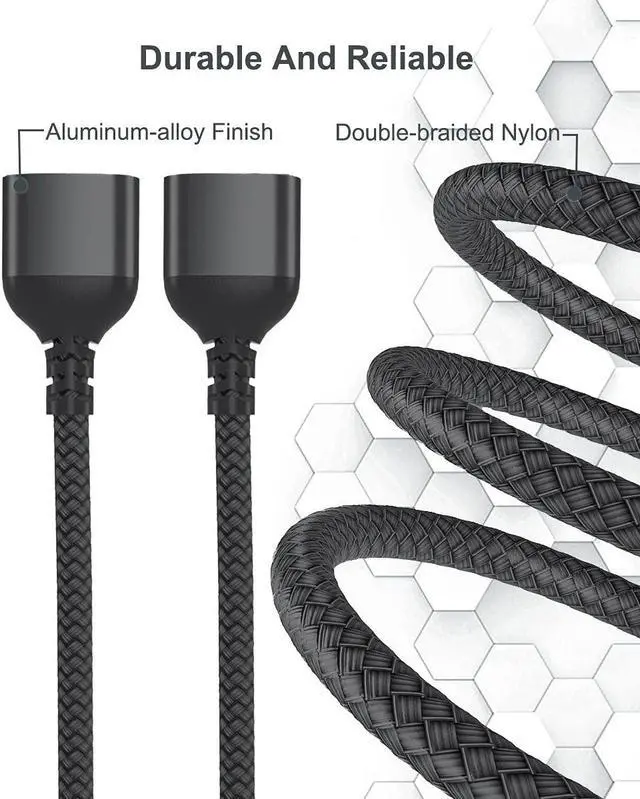 Alt view image 4 of 7 - USB-C OTG Splitter Y Cable Type C to Dual USB 2.0 Adapter C Male to Double Female Converter Split Cord for MacBook 2022 iPad 10 Air 5 Mini 6 Samsung Galaxy Note 10 20 S20 S21 S22 S23 Ultra Plus