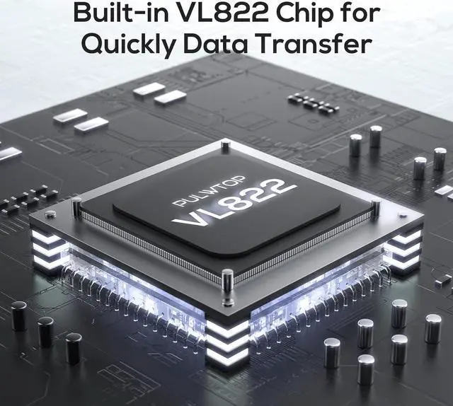 Alt view image 5 of 7 - PULWTOP USB C Hub for Mac Mini, 5 in 1USB Hub Adapter Support M.2 NVMe SSD Expand, Docking Station with 2 USB C 10Gbps, SD/TF Card Reader, M.2 SSD (Not Included)