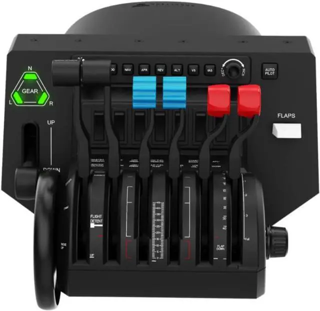 Alt view image 2 of 7 - Honeycomb Aeronautical Bravo Throttle Quadrant Bundle with 4-Port USB 3.0 Hub (2 Items)