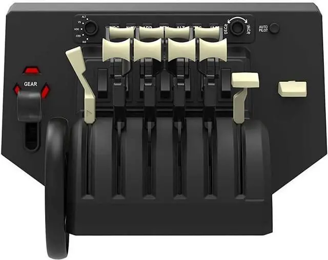 Alt view image 5 of 7 - Honeycomb Aeronautical Bravo Throttle Quadrant Bundle with 4-Port USB 3.0 Hub (2 Items)