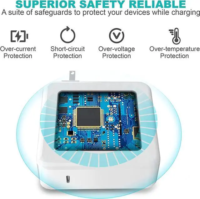 Alt view image 3 of 5 - Charger for Mac Book Air 15 13 Inch/Mac Book Pro14 Inch M3/M2/M1 from 2024 2023 2022 2021 70W USB-C to Mag 3 Power Adapter Include 6.6ft 5A USB-C to Mag 3 Cable