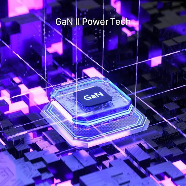 Alt view image 5 of 6 - INVZI USB C Charger 67W, GaN III PPS Mini Fast Foldable Power Adapter with USB-C Cable for MacBook Pro/Air M2/M1, Galaxy S22/S21, Dell XPS, HP, iPhone 13/Pro/Mini, iPad Pro, Steam Deck, Laptops