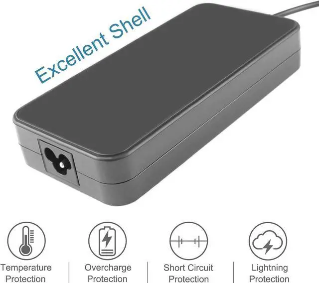 Alt view image 3 of 7 - New 120W 6.32A 6.0 * 3.7mm AC Adapter Compatible for ASUS TUF Gaming FX705GM FX705DT FX705GE FX705GD FX505 FX505GD FX505GE FX505GD FX505DY FX705DY FX505GM TUF705GD FX505DD with Power Cord