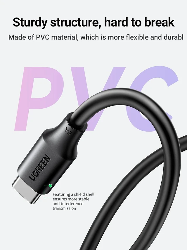Alt view image 6 of 7 - UGREEN USB C to USB C Cable 1M