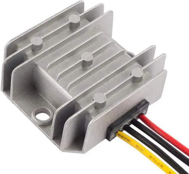 Alt view image 3 of 7 - MGGi DC/DC Voltage Reducer Converter Regulator 12V 24V Step Down to 6V 10A 60W,Converter Regulator DC to DC Power Supply Module Buck Transformer,Waterproof Voltage Reducer,for Golf Cart,Forklifts,Car